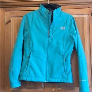 Teal Northface Apex Jacket